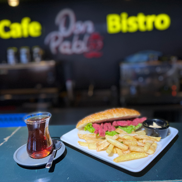 SOSİS EKMEK+ÇAY